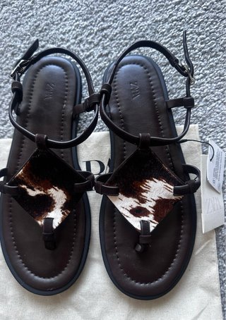 Sandalias print Zara