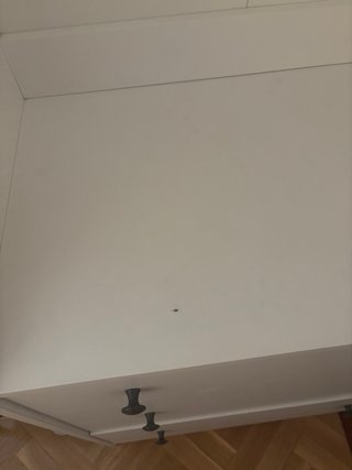 Armario HAUGA Ikea 3 cajones blanco