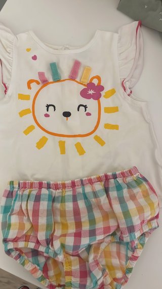 Lotes ropita bebé niña nacida en verano