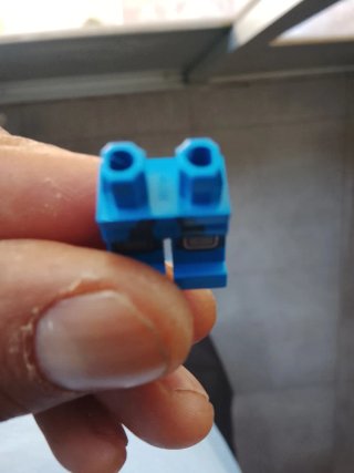 Figura Lego Azul