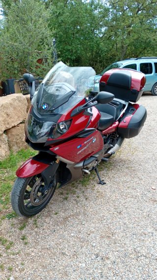 BMW K 1600 GT Roja y Negra