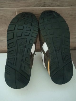 Scarpe donna Diadora verde militare e bianche