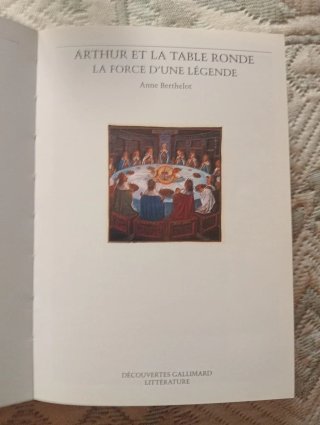 Libro Arthur et la Table ronde (1996/En VF).