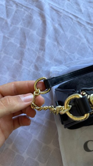 Bolso Coach Teri de hombro Negro