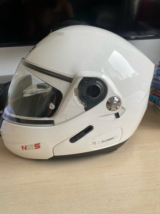 Casco de moto Nolan N91S blanco
