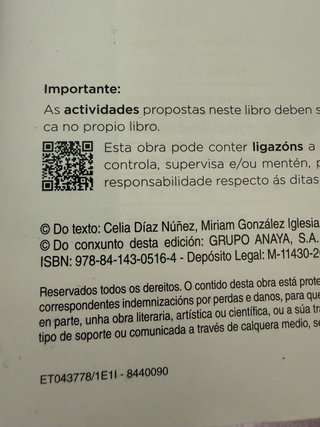 Lingua galega e literatura, 3 ESO, Operación mundo
