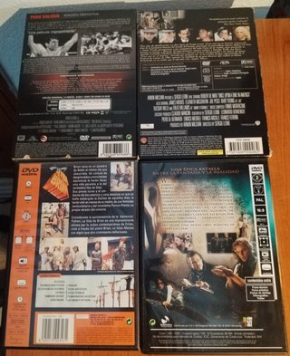 LOTE Serie Roma Temp 1 y 2  DVD + 4 Películas DVD