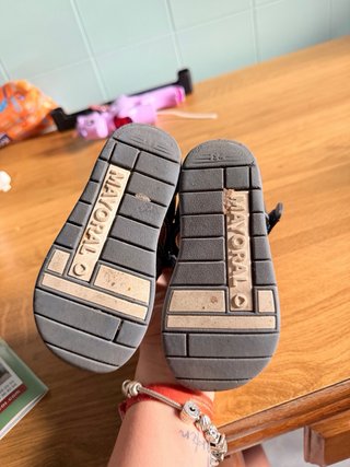 Sandalias niño azul