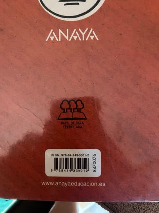 Libro historia de España 2 bachillerato Anaya