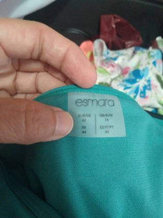 Braga bikini mujer verde azulado talla XL