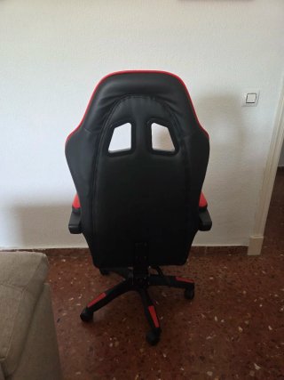 Silla Gamer Negra y Roja