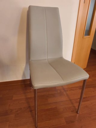 6 Sillas Grises (para tapizar)