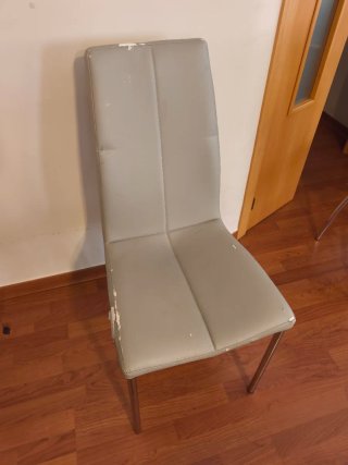 6 Sillas Grises (para tapizar)