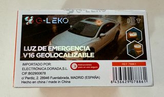 Baliza V16 G-LEKO Geolocalizable DGT