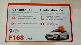 Baliza V16 G-LEKO Geolocalizable DGT