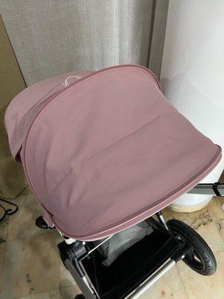 Carro Bugaboo Rosa y Gris