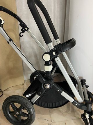 Carro Bugaboo Rosa y Gris