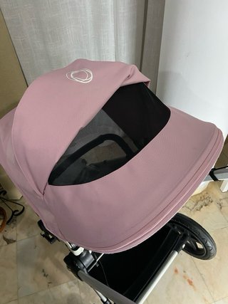 Carro Bugaboo Rosa y Gris