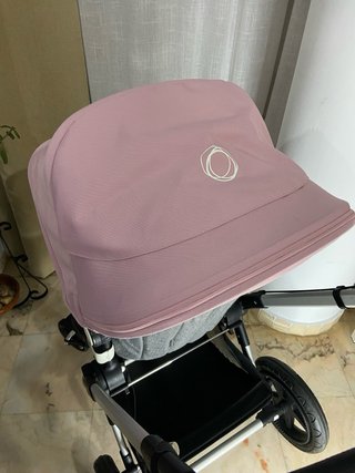 Carro Bugaboo Rosa y Gris