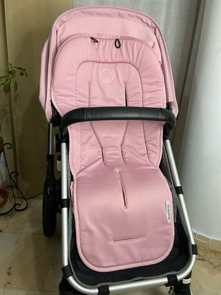 Carro Bugaboo Rosa y Gris
