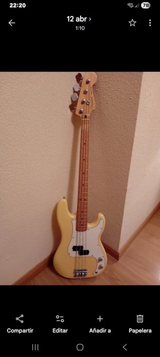 Fender Precision Buttercream