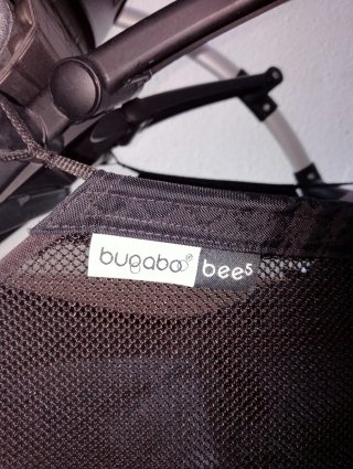 Carro Bugaboo Bee 5 gris y rosa