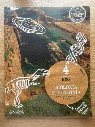 Libros 4ºESO Bioloxía e Xeoloxía