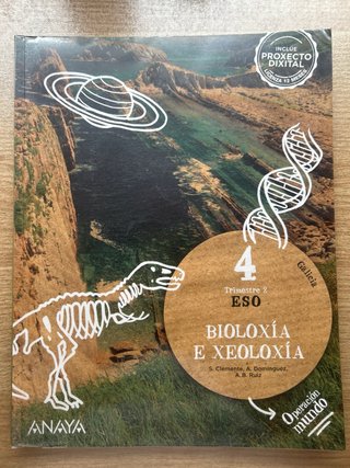 Libros 4ºESO Bioloxía e Xeoloxía