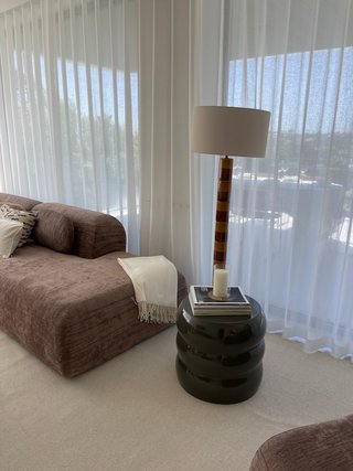 Sofá modular marrón 2 piezas