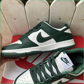 Nike Dunk Low Verde y Blanco Talla 40