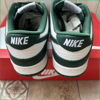 Nike Dunk Low Verde y Blanco Talla 40