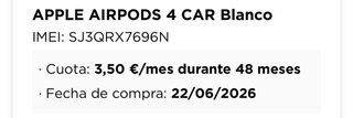 AirPods 4 Blancos