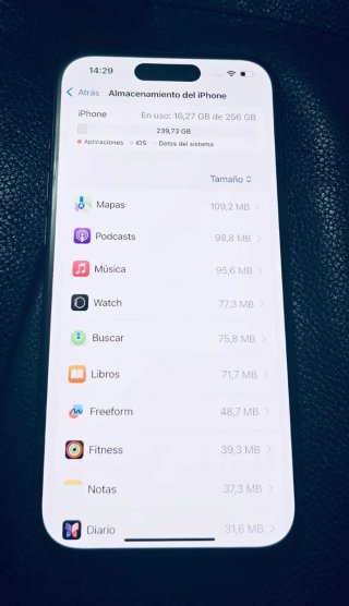 iPhone 15 Pro 256GB Azul 86% Batería