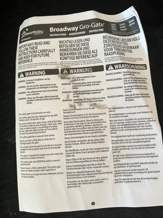 Barandilla de seguridad blanca