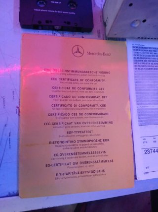 Radio Mercedes-Benz Cassette Original