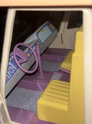 Supervan caravana muñeca Chabel años 80 con luz