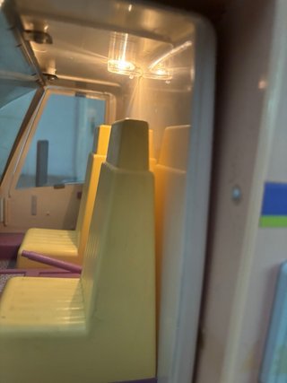 Supervan caravana muñeca Chabel años 80 con luz