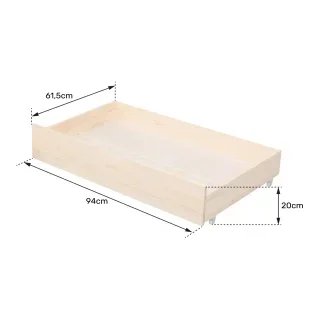 PACK 2 CAJONES BLANCOS PARA CAMA