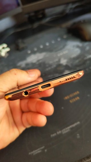 Samsung Galaxy A70 Nero/Arancione
