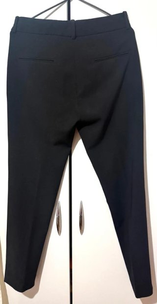Pantalón vestir Zara negro slim mujer