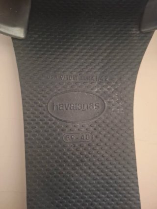 Infradito Havaianas Nere Tg 40