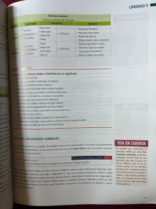 Lengua castellana y literatura, 1 BACH.