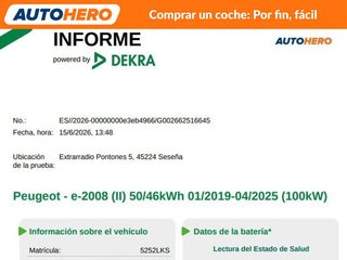 Peugeot 2008 e-2008 Allure