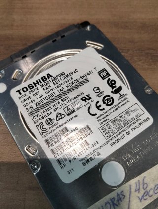 HDD Toshiba 500GB 2.5" SATA MQ01ABF050