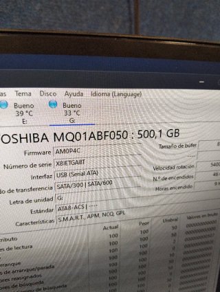 HDD Toshiba 500GB 2.5" SATA MQ01ABF050