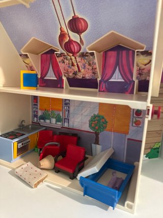 Casa Playmobil con accesorios