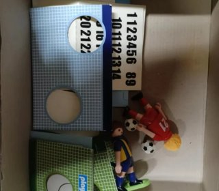 Playmobil Futbolistas y Portería