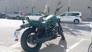 Macbor Roadster 125cc Verde/Negra nueva 2023 300km