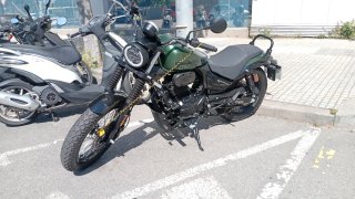 Macbor Roadster 125cc Verde/Negra nueva 2023 300km