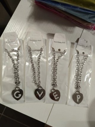 Bracciale donna con iniziale
